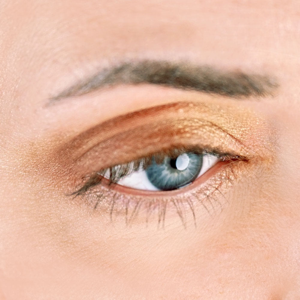 Fard à Paupières Testeur ZAO BIO Teinte Bronze 106 - Poudre Compacte Mat - Peu Utilisé