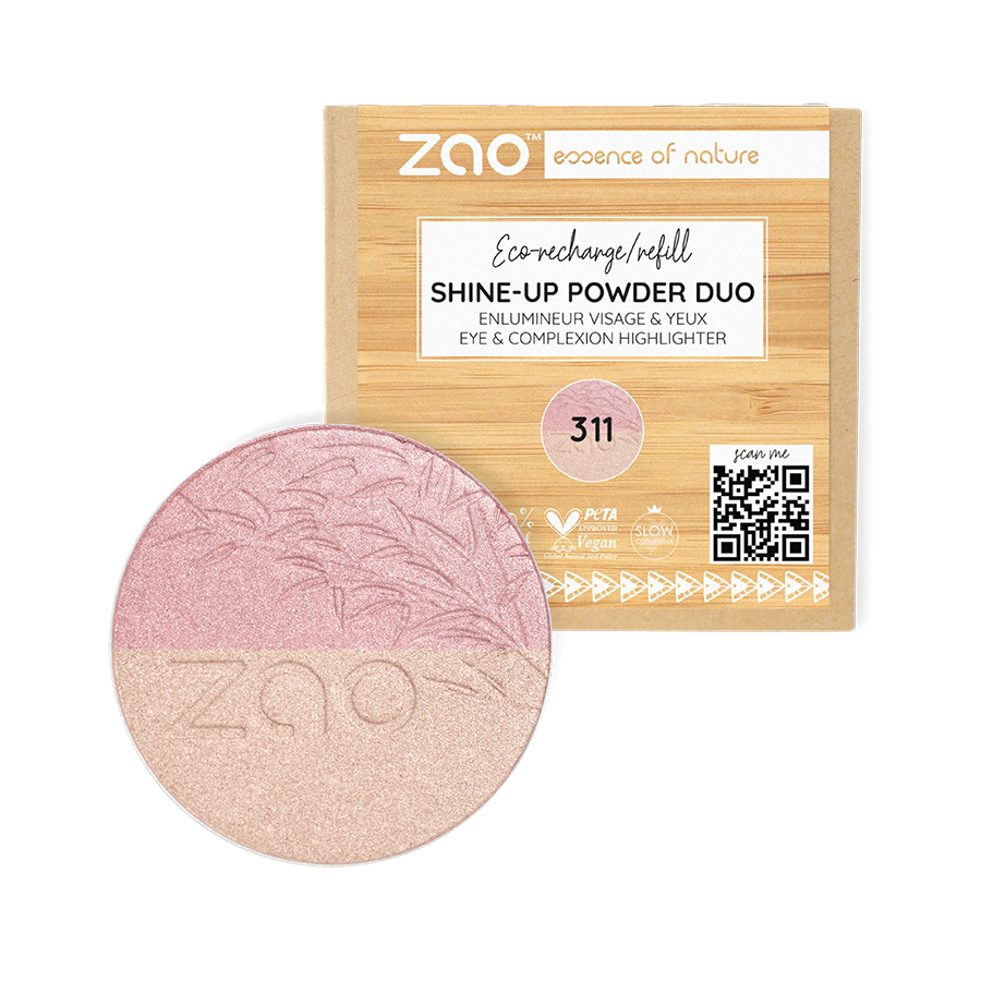Recarga Polvo Iluminador Shine Up Duo Pink & Gold 311