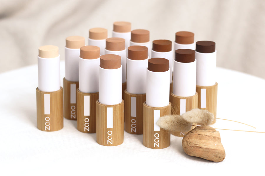 Base en Barra Honey Beige 774 ZAO Natural Vegana Recargable – ZAO
